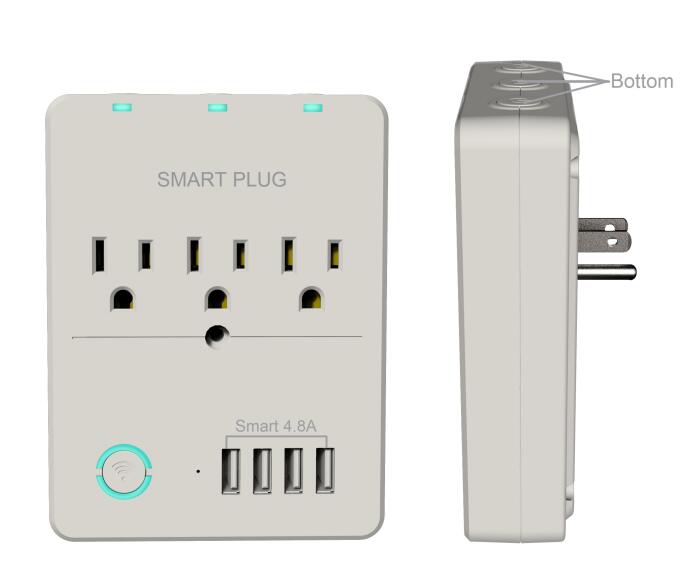 AHR-077-Smart wifi plug-Tuya app