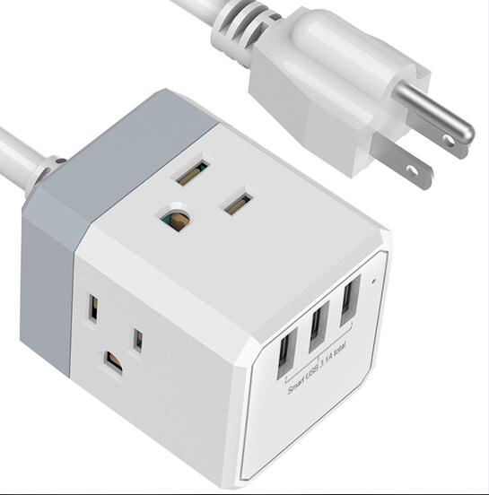 Wall plate with 6ft extension Cord 