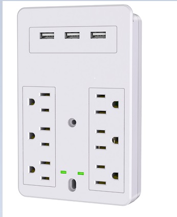 wall plate with phone holder